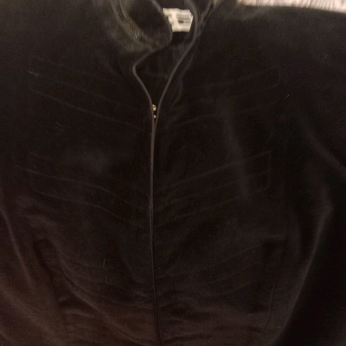 Velvet jacket Ice Play black like new with collar and sequins