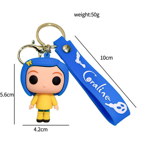 Coraline Funko Pop! Collectible Keychains Set of 4