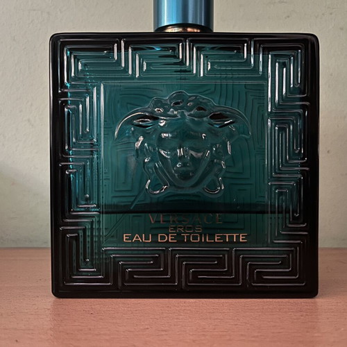 Versace Eros Eau de Toilette 200ml used, authentic with box