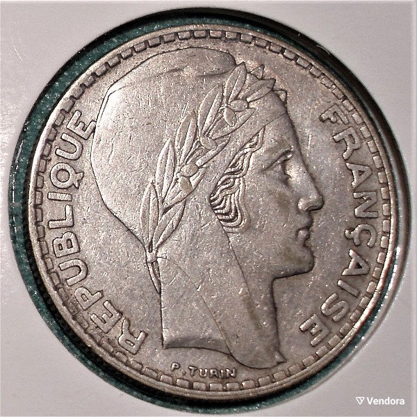  FRANCE , 20 francs 1934 Third Republic (1870-1940).