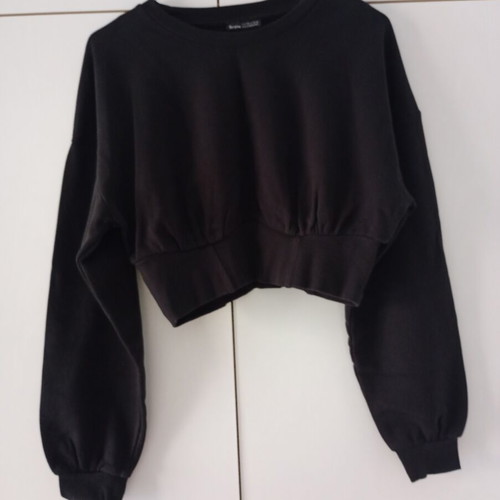 Bershka top like new, black, sizes S and M