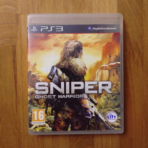 Sniper Ghost Warrior PS3 game used