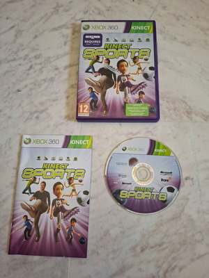Kinect Sports Xbox 360 game used, complete in box with manual