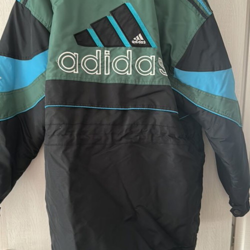 Adidas equipment jacket like new, size medium-large, black