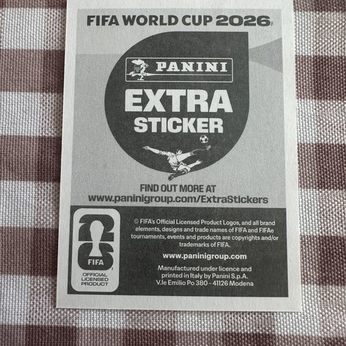 Panini Extra Sticker Raul Jimenez Bronze World Cup 2026 new