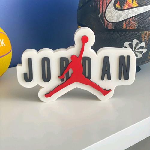 Jordan logo like new, 21x14 cm