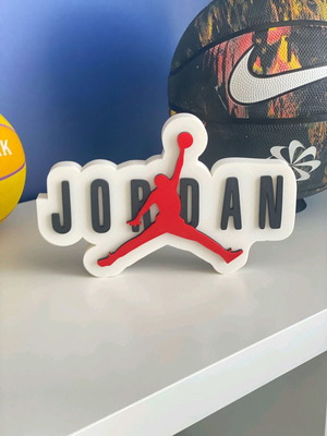 Jordan logo like new, 21x14 cm