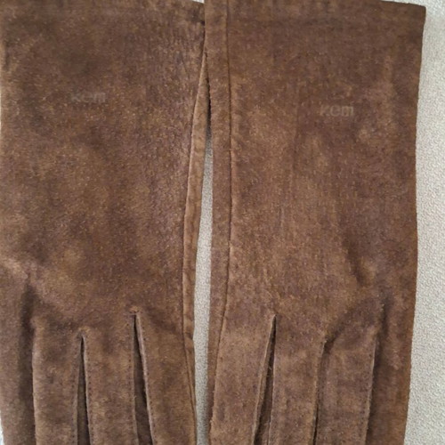 Kem medium gloves brown new