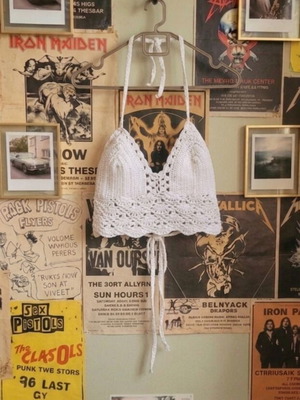 Hippie blouse new, white, size S