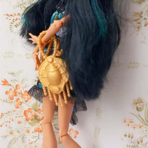 Monster High Cleo de Nile Frights Camera Action doll like new