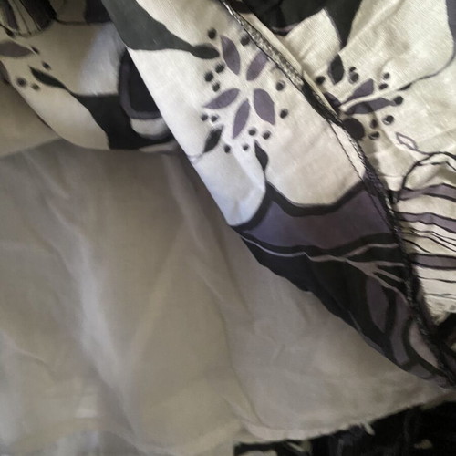 Raxevksy dress like new, black and purple, size S with elastic