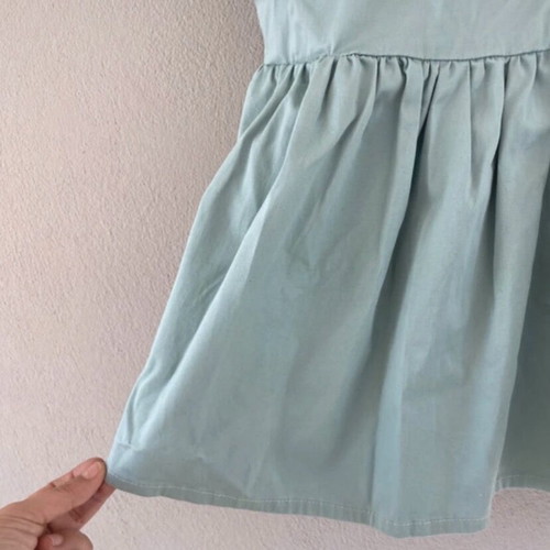 Jemm Handcrafted Mini Mint Dress new, poplin fabric