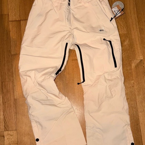 Snow pants нови, цвят екрю, размери M/L