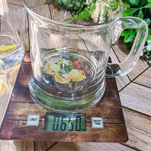 Set of 2 glass beer mugs 300 ml and 500 ml, Austria