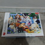Puzzle 1000 pieces used