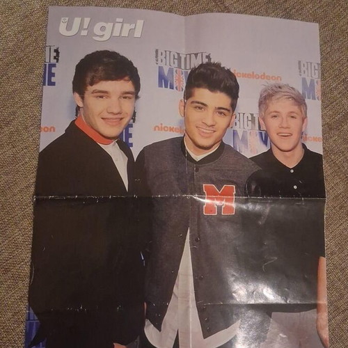One Direction Toquel double-sided poster used