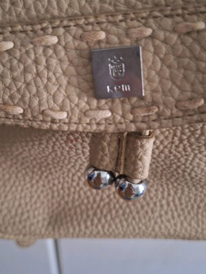 KEM small beige backpack used