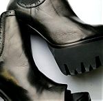  Versus Versace leather booties