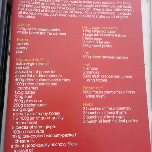 Jamie Oliver Jamie's Christmas DVD used without Greek subtitles