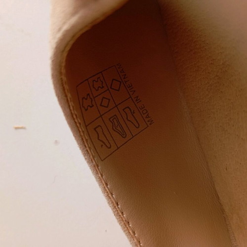 Anna Field leather sandals like new, beige, size 40/41