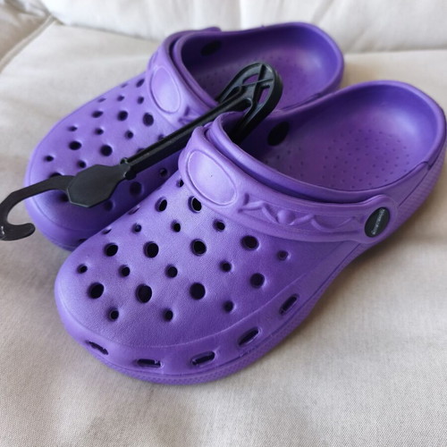 Women's sabo clogs new, purple, size 36