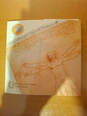Ιταλία Year Coin Folder 2006 - 2007 Καινούργιο, Σετ 2