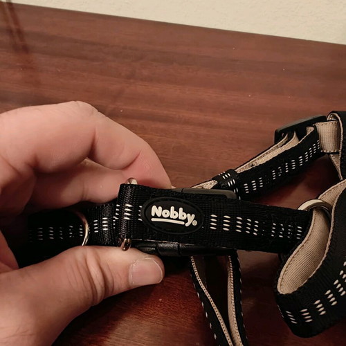 Nobby Soft Grip dog harness black like new