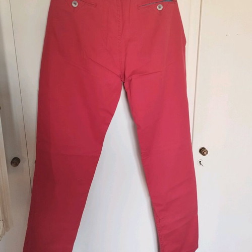 BertoLucci Pants No46 Large Red like new, summer
