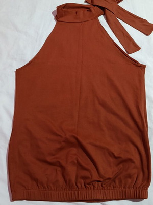 Zara brown blouse size M like new