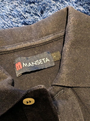 Manseta Polo shirt used, size L, black