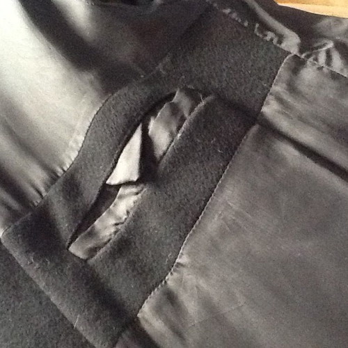 Martin men's coat new, black, size XL, pure wool