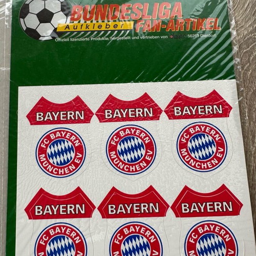 Bayern Munchen FC Sticker Set New