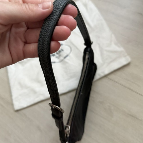 Prada vintage nylon shoulder bag, black