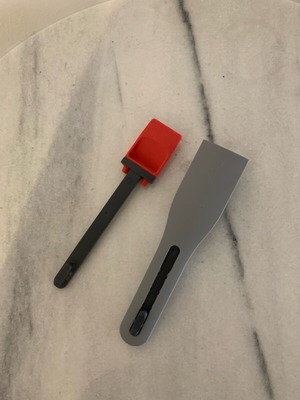 Silicone brush and spatula Tupperware new