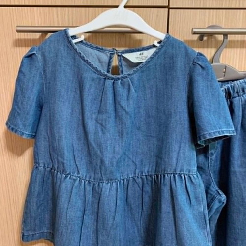 H&M Kids Denim Set Size 134, Like New