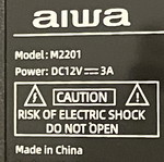 Οθόνη υπολογιστή AIWA M2201 μεταχειρισμένη Full HD 22 ίντσες IPS