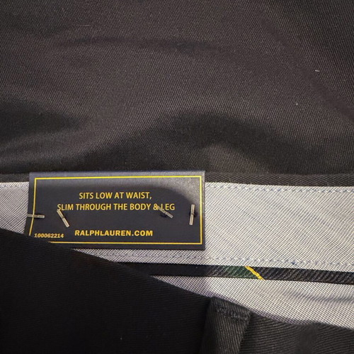 Polo Ralph Lauren Slim Fit men's pants size 34 new, blue