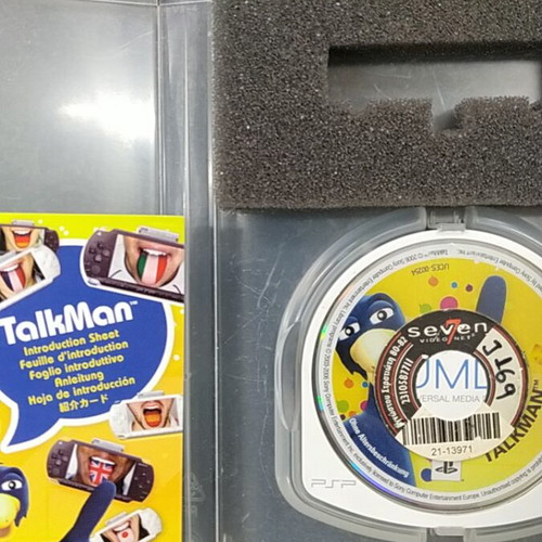 Talkman PSP game used