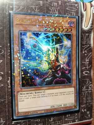 Barrel Dragon card like new with Ultra Pro sleeve