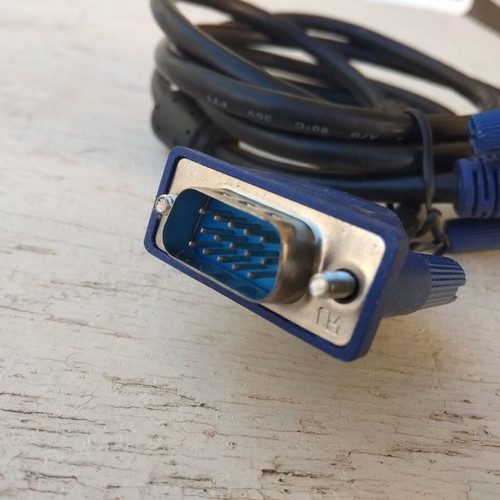 RS232 9 pin male to RS232 9 pin male cable like new, 1.00m