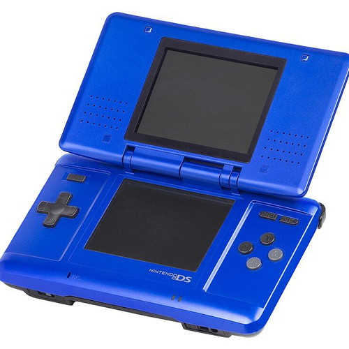 Nintendo DS console blue used