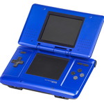Nintendo DS console blue used