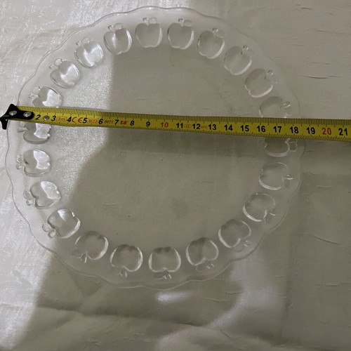 Kosta Boda crystal plate new