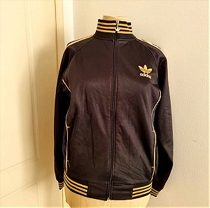 Vintage  90s Adidas jacket full zip Size: M Women/ Old school Adidas sports Big Logo jacket/ Vintag