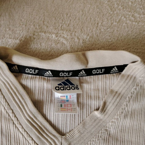 Adidas vintage pullover used, beige, size L
