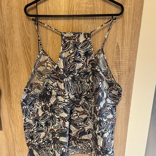 Benetton summer top new, multicolor size M