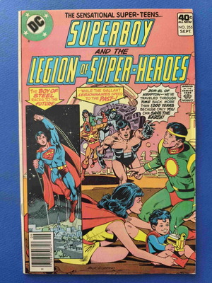 Superboy 255 used comic in English, grade FN/VF