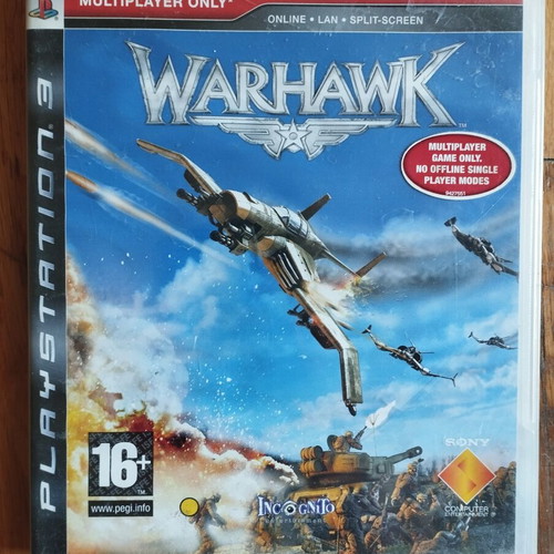 Warhawk PS3 game used, complete