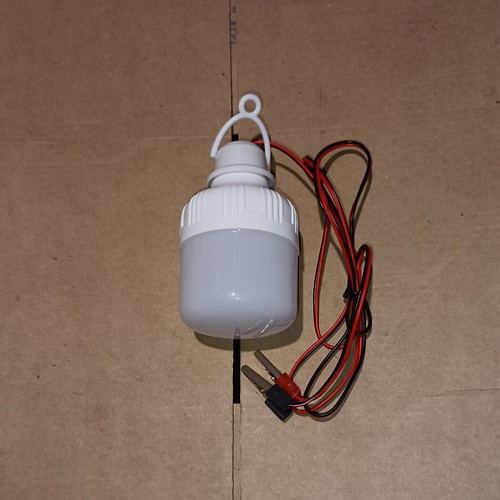 Led lamp with crocodile clips 10w12v new