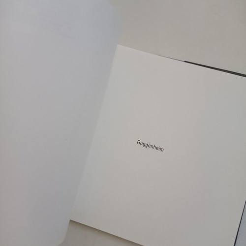 Guggenheim luxury edition books used, 2001 edition